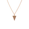 DIAMOND TRIANGLE PENDANT