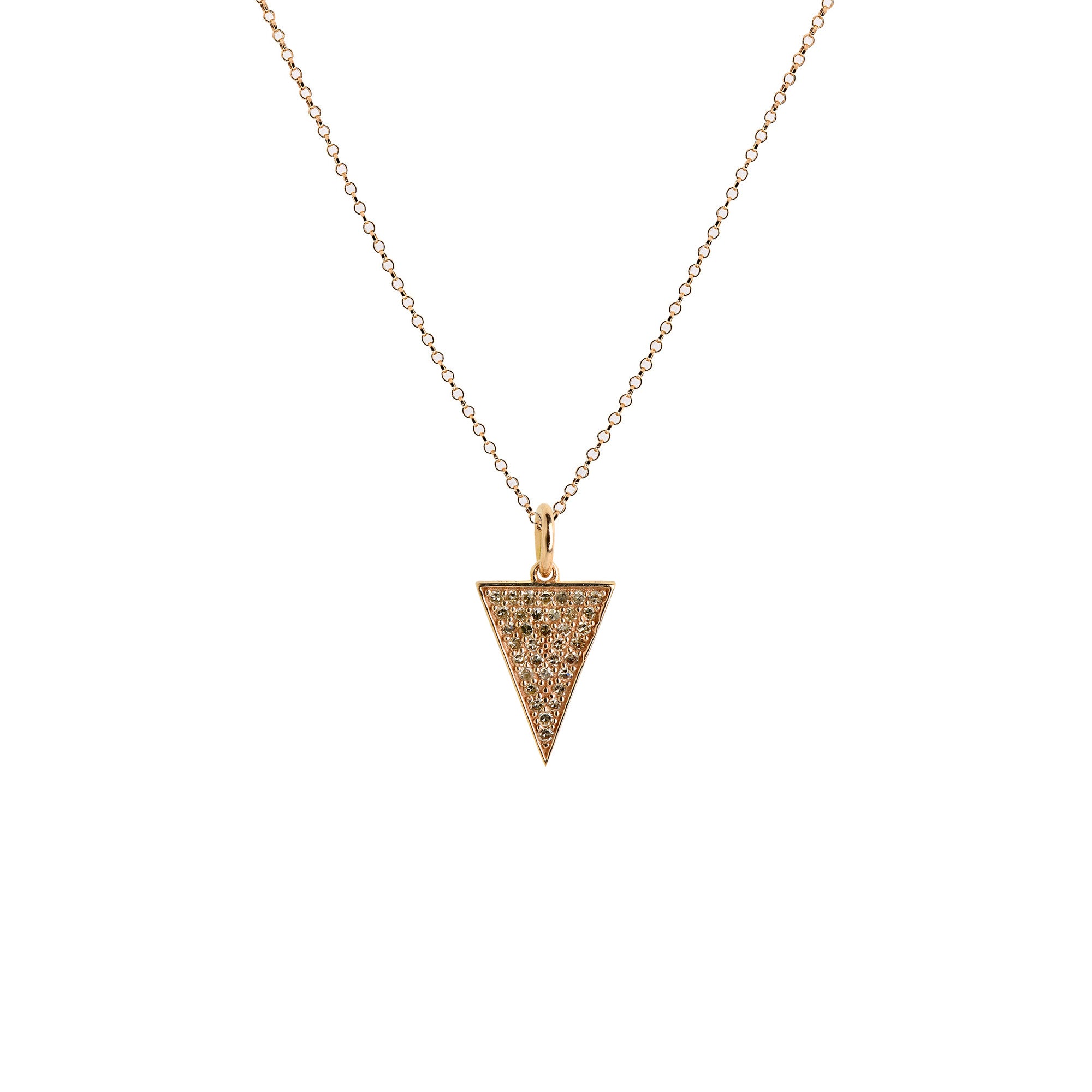 DIAMOND TRIANGLE PENDANT