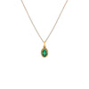 EMERALD OVAL PENDANT