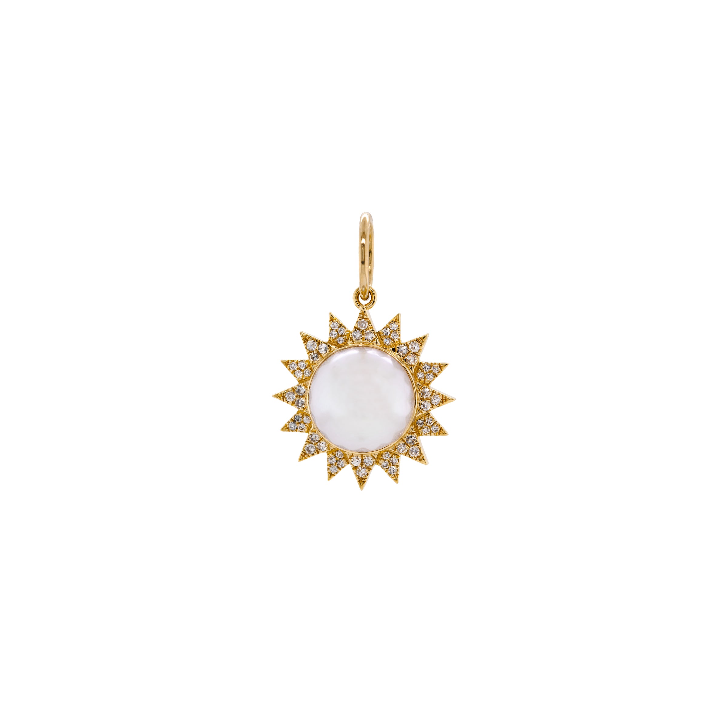 PEARL SUNBURST PENDANT