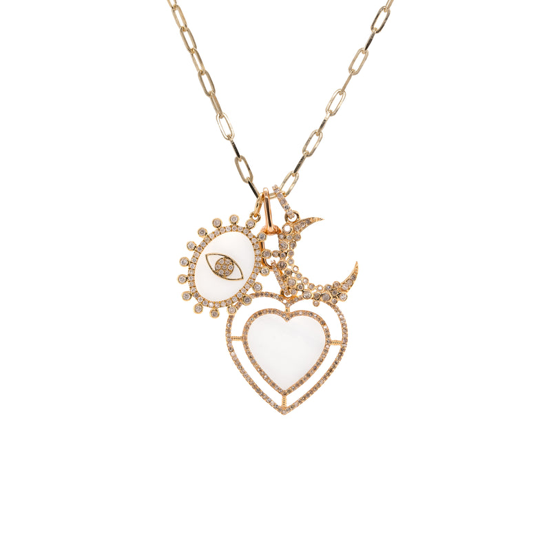 "PURE LOVE" CHARM NECKLACE