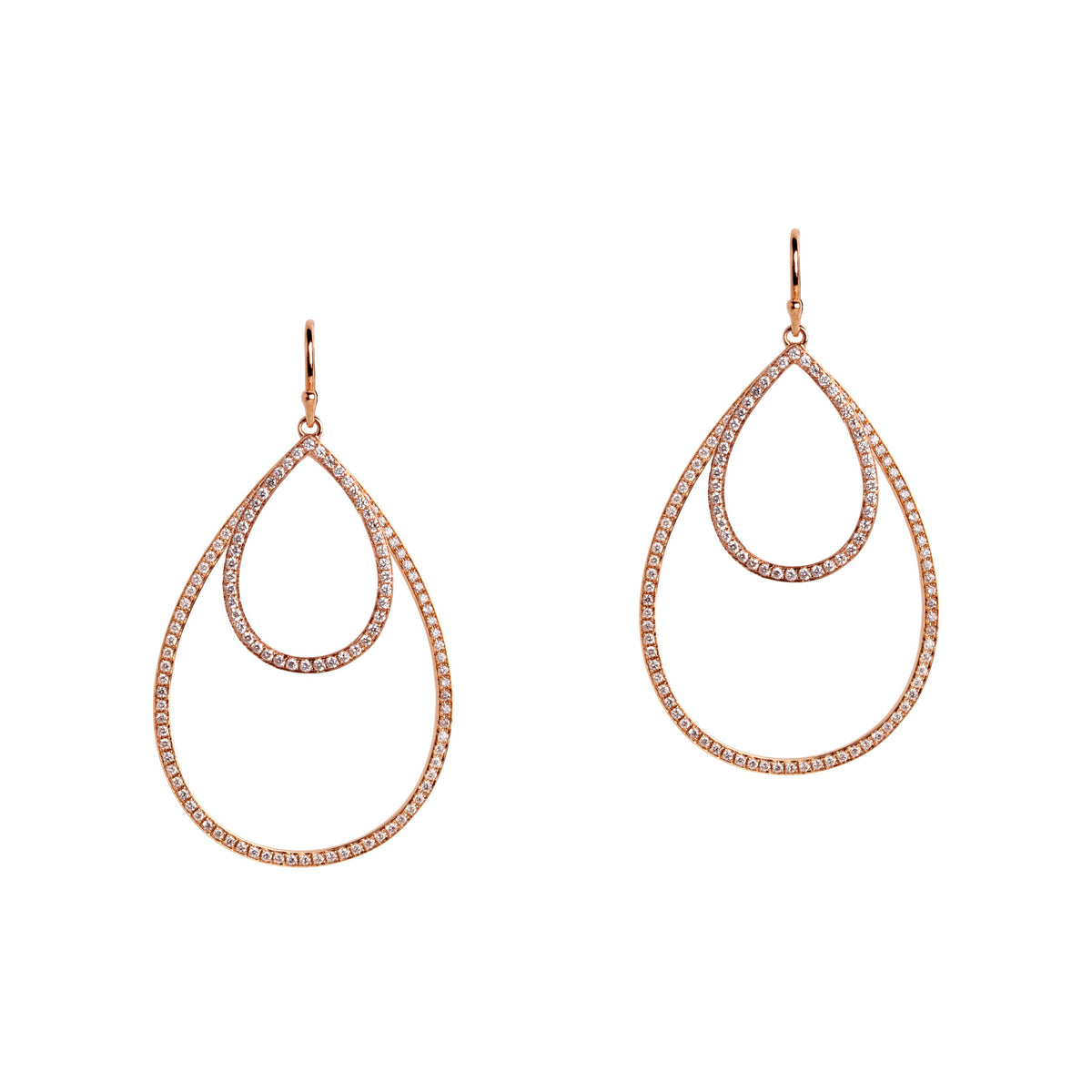 SMALL & MEDIUM DIAMOND TEARDROPS - Bridget King Jewelry